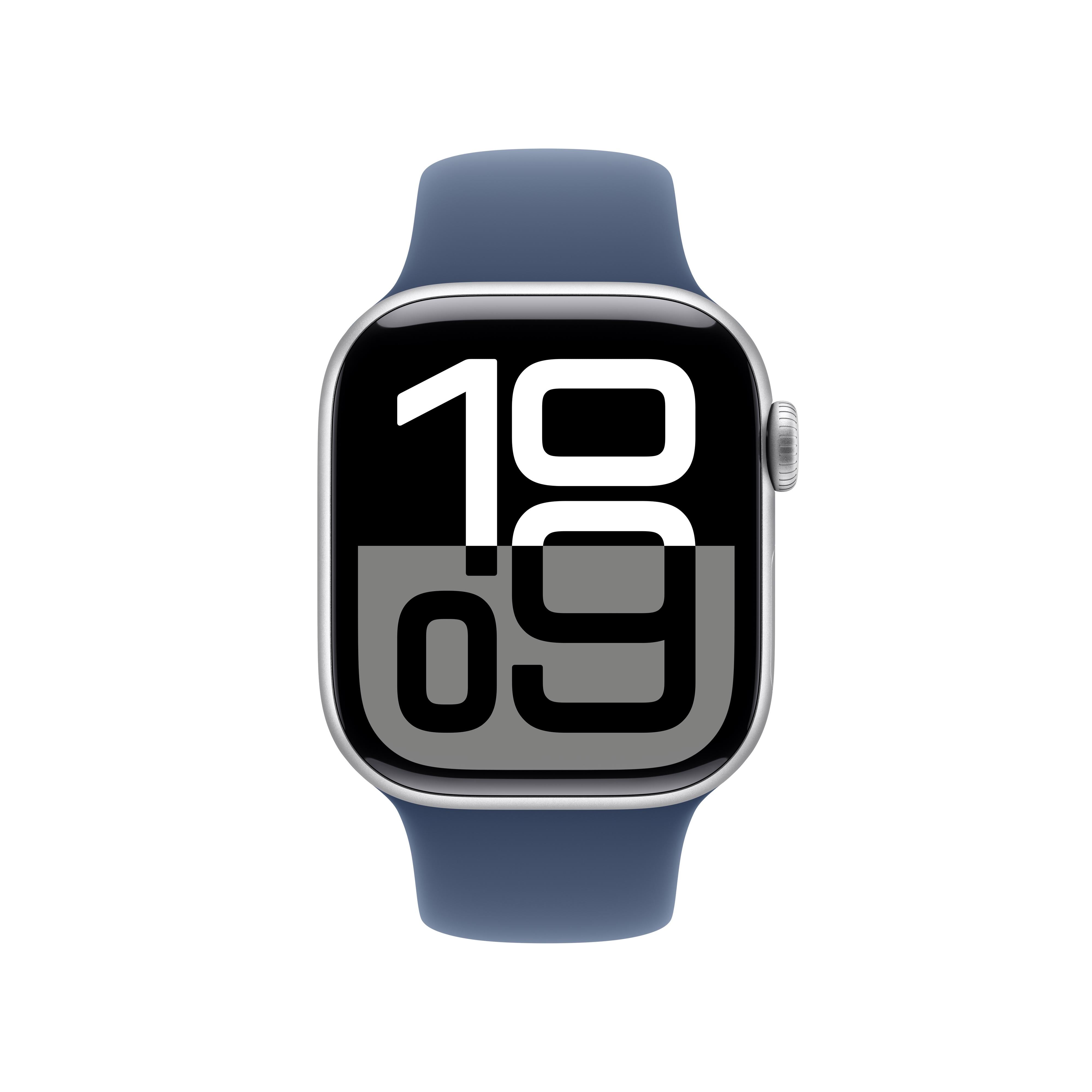 Apple Watch Series 10 GPS + Cellular 42mm Silver Aluminium Case with D