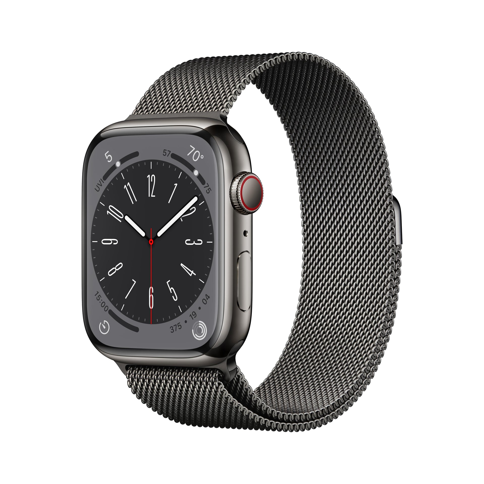 Apple Watch Series GPS Cellular 45mm Graphite Stainless Steel Case