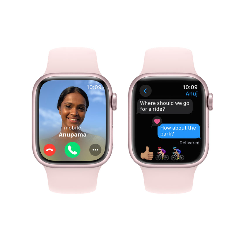 Apple Watch Series GPS 41mm Pink Aluminium Case with Light Pink Sport Band M/L