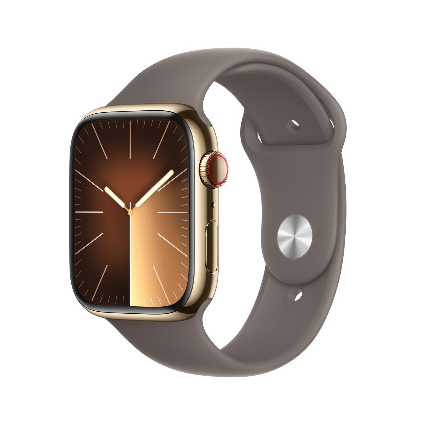 Apple Watch Series 7 GPS + Cellular, 45mm Gold Stainless Steel Case with  Gold Milanese Loop - Walmart.com