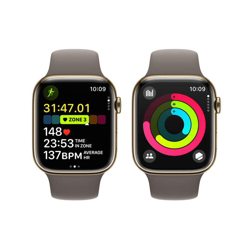 Apple watch series sale 4 gold metal band