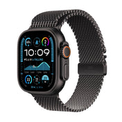 Apple Watch Ultra 2 GPS + Cellular 49mm Black Titanium Case with Black Titanium Milanese Loop - Medium