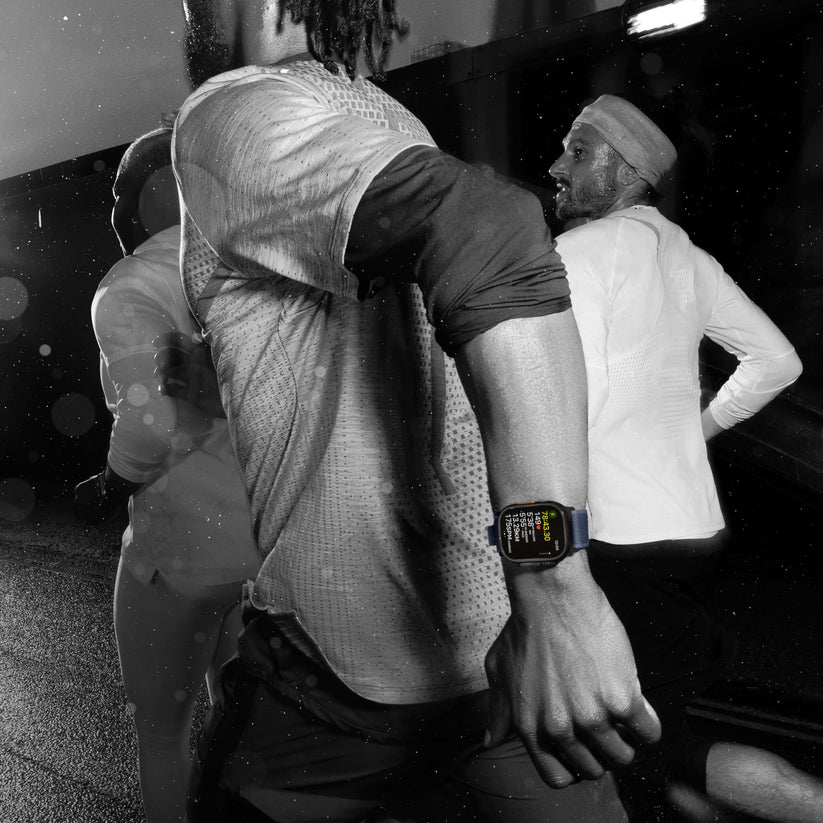 Apple Watch Ultra 2 GPS + Cellular 49mm Black Titanium Case with Black Titanium Milanese Loop - Large