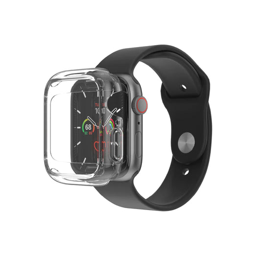 AmazingThing OUTRE Case with Screen Protector for Apple Watch 40mm - Clear