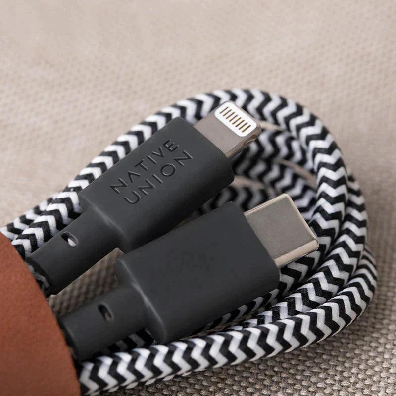 BELT CABLE-KV-C-LIGHTNING-INDIGO(1.2M)