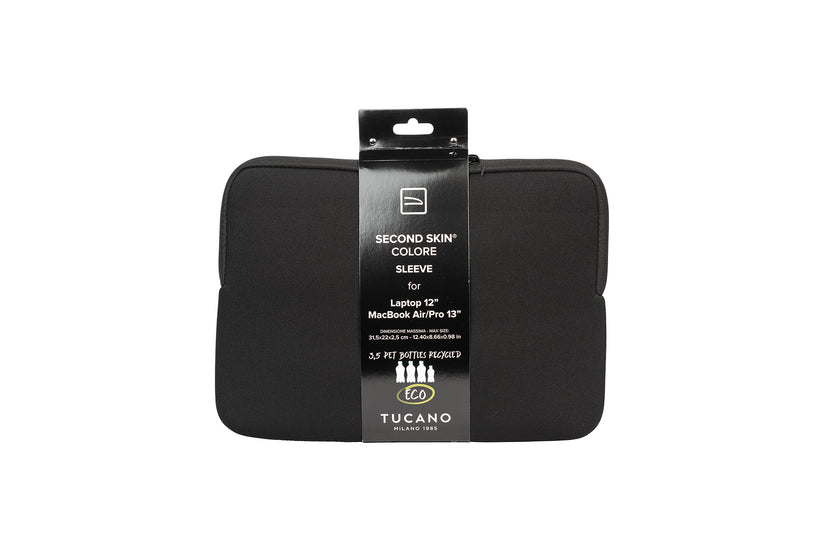 Tucano Colore Sleeve 11"/12"-Black