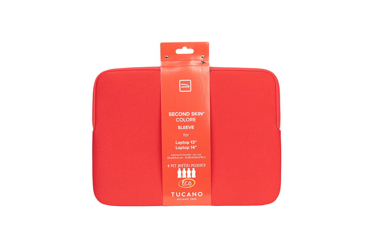 Tucano Colore Sleeve 13"/14"-Red