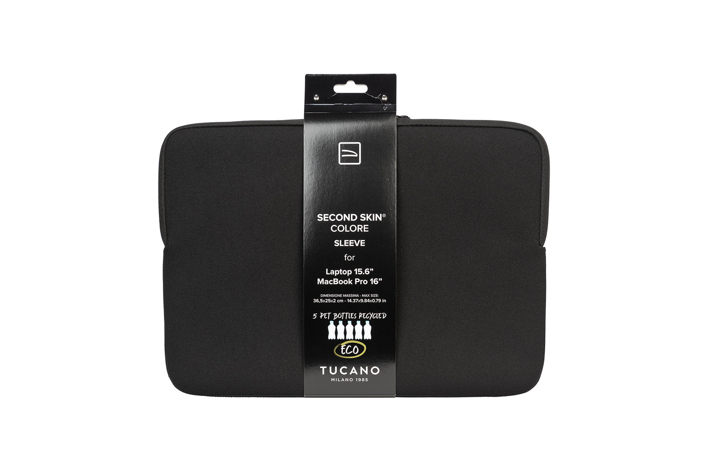 Tucano Colore Sleeve 15/16"-Black