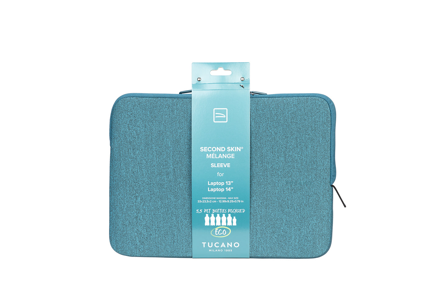 Tucano Melange Sleeve 13/14"-Sky Blue