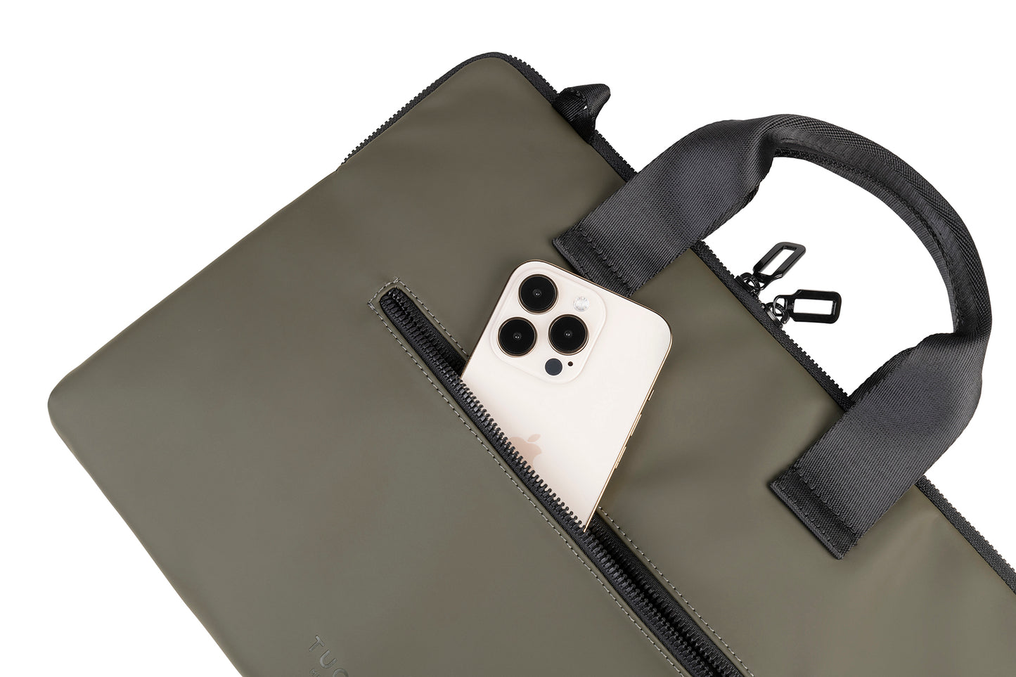 Tucano Gommo Slim bag 13"/14"- Military Green