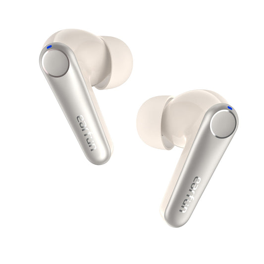 Earfun Wireless Earbud Air Pro3 with ANC, 45-Hour Playtime & 6 Built-in Mics - White
