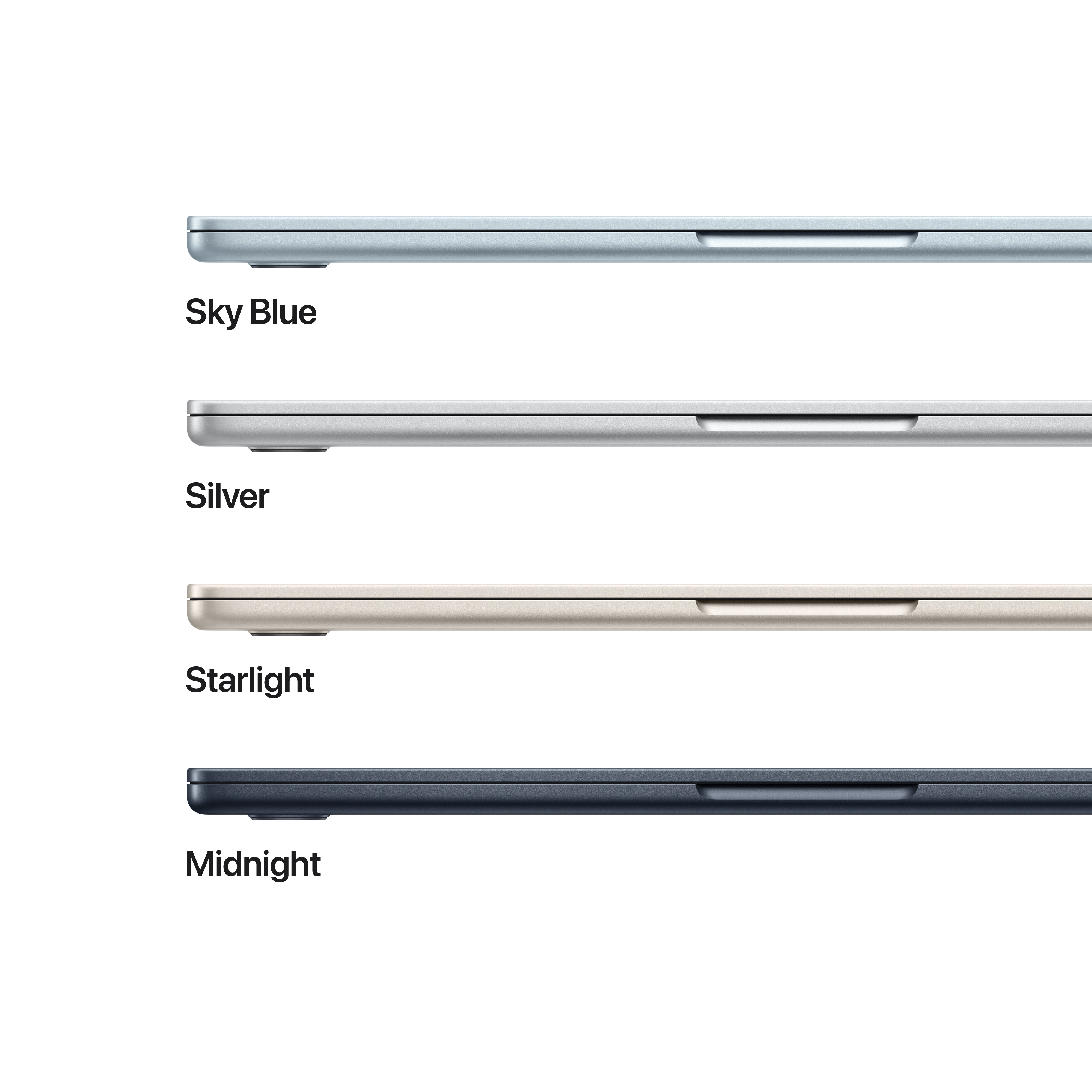 13-inch MacBook Air: Apple M4 chip with 10-core CPU and 10-core GPU, 5