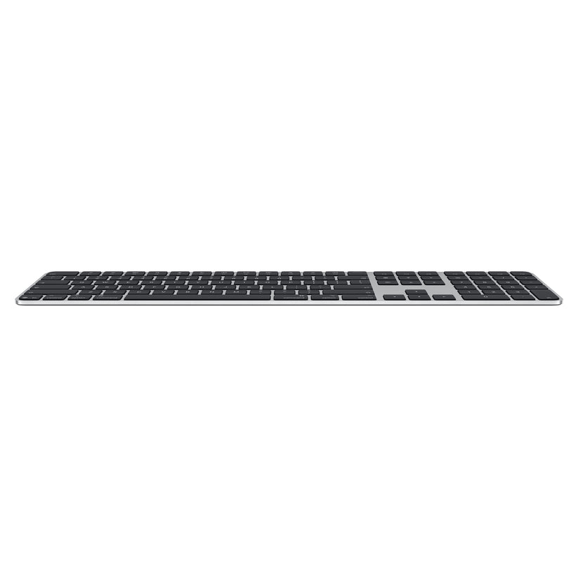 Magic Keyboard with Touch ID and Numeric Keypad for Mac models with Apple silicon (USB‑C) - US English - Black Keys