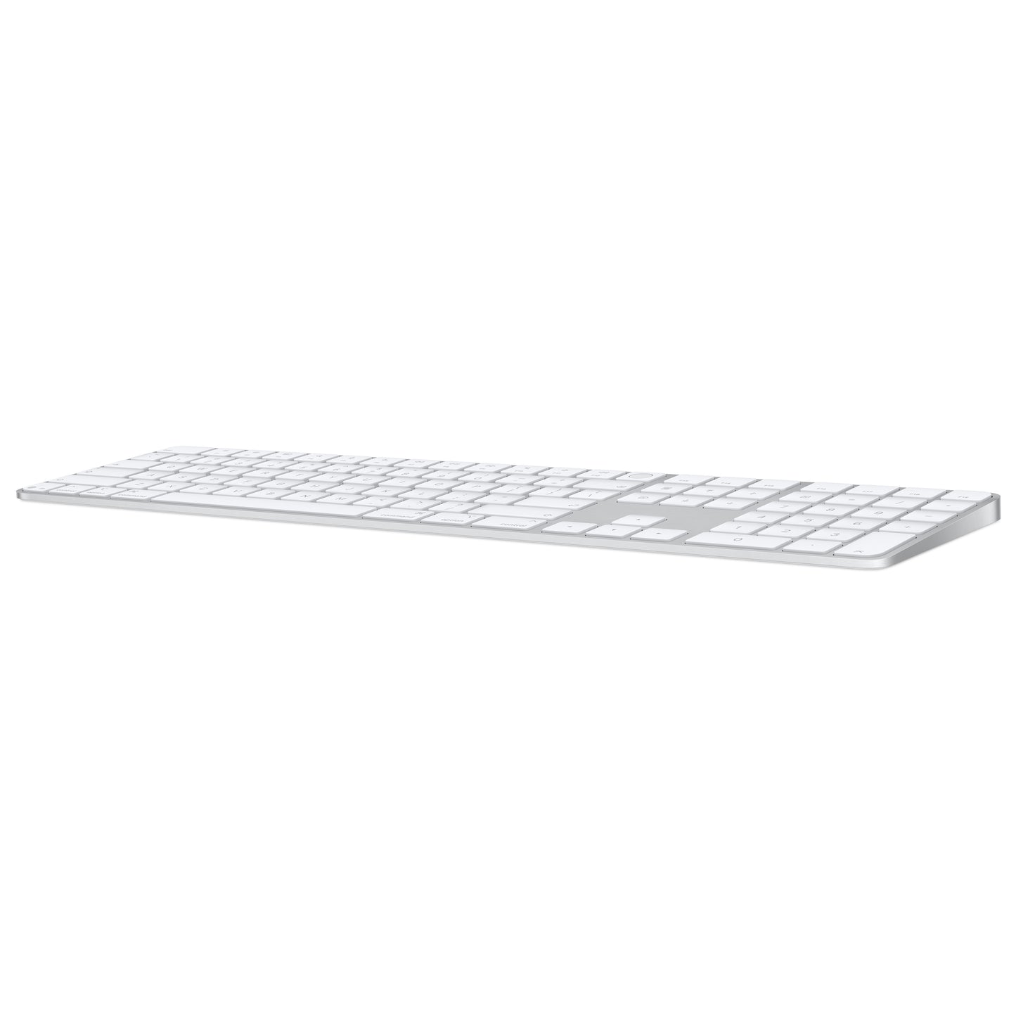 Magic Keyboard with Touch ID and Numeric Keypad for Mac models with Apple silicon (USB‑C) - US English - White Keys