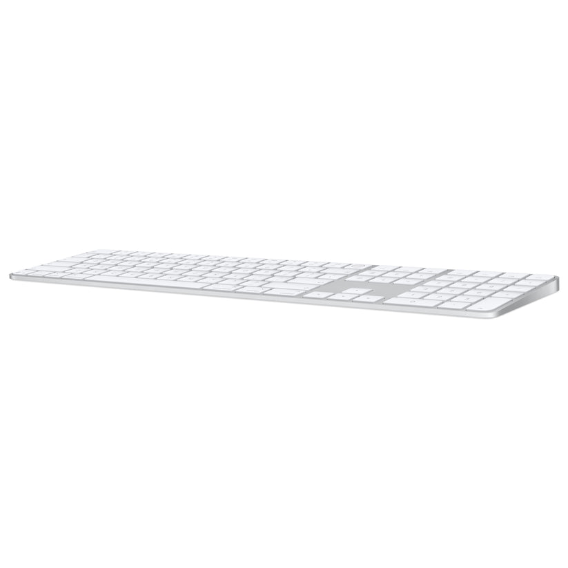 Magic Keyboard with Touch ID and Numeric Keypad for Mac models with Apple silicon (USB‑C) - US English - White Keys