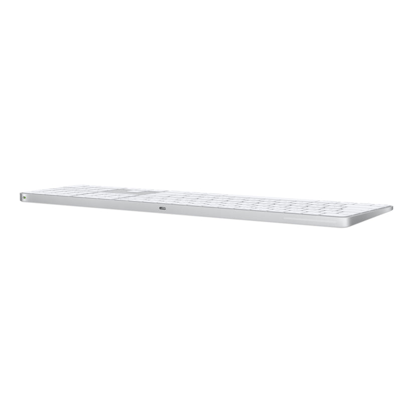 Magic Keyboard with Touch ID and Numeric Keypad for Mac models with Apple silicon (USB‑C) - US English - White Keys