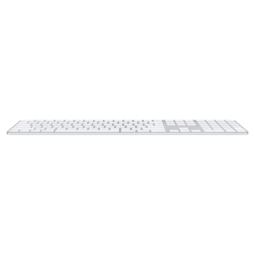Magic Keyboard with Touch ID and Numeric Keypad for Mac models with Apple silicon (USB‑C) - US English - White Keys