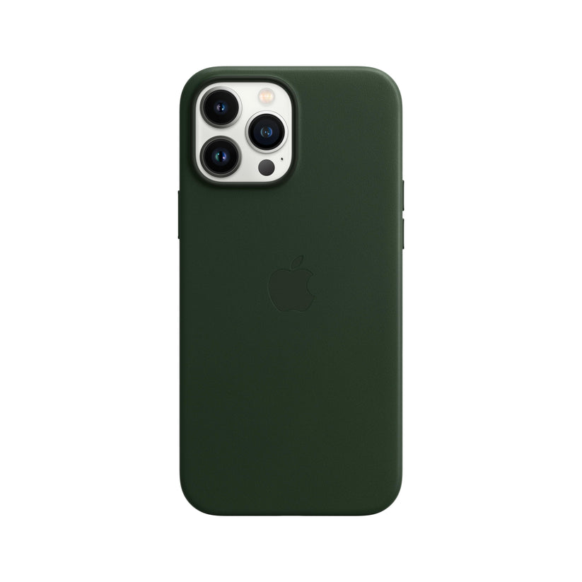 iPhone 13 Pro Max Leather Case with MagSafe Sequoia Green