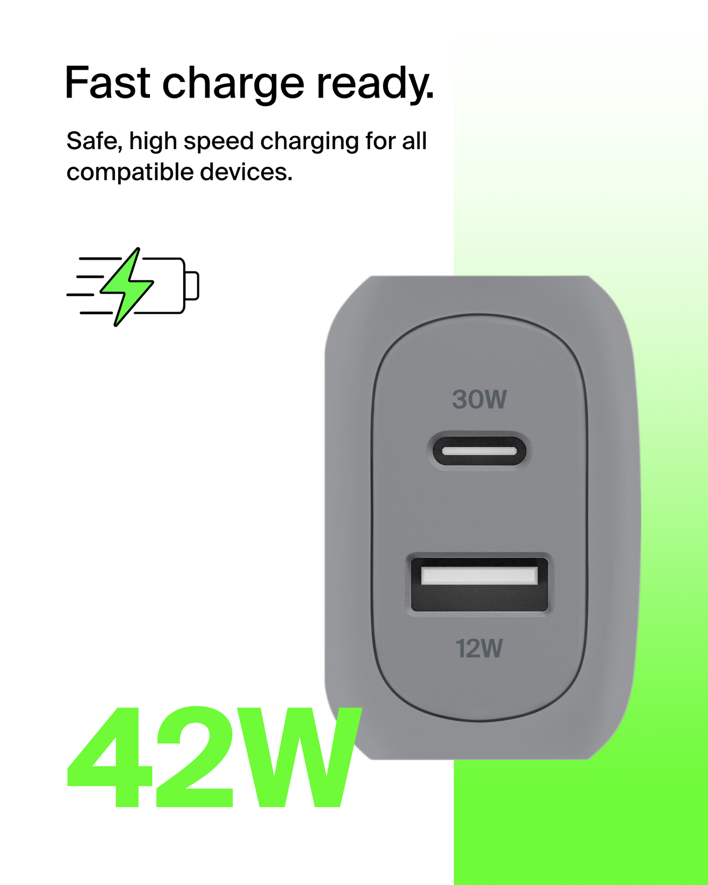 42W PPS USB-C Wall Charger