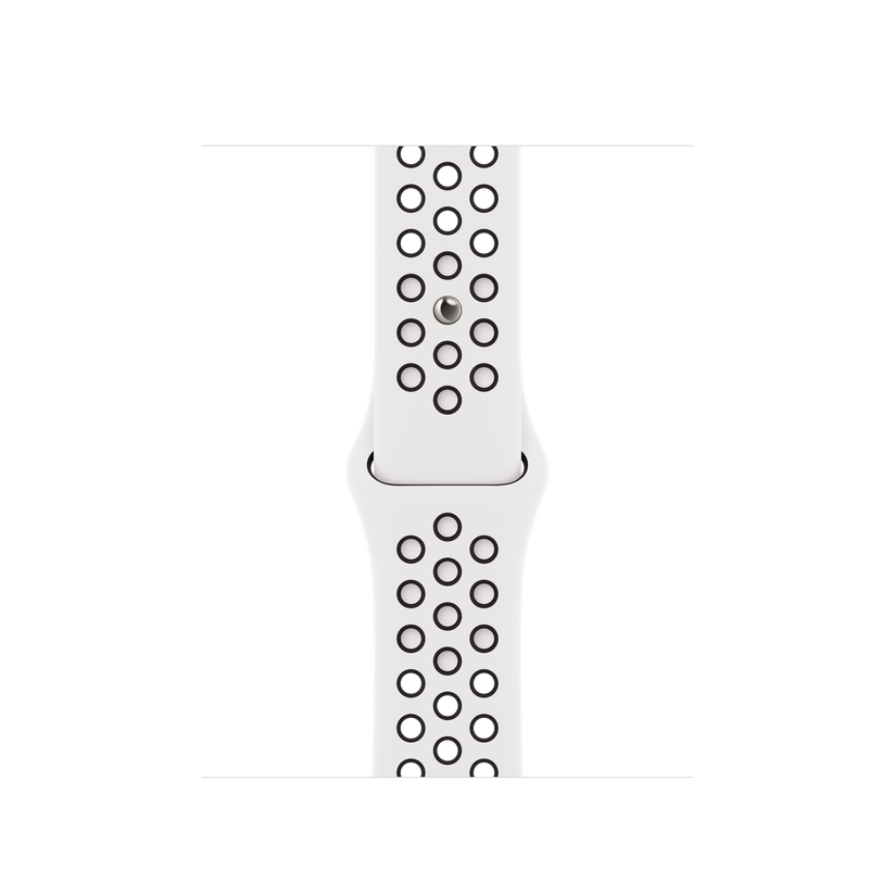 41mm Summit White/Black Nike Sport Band