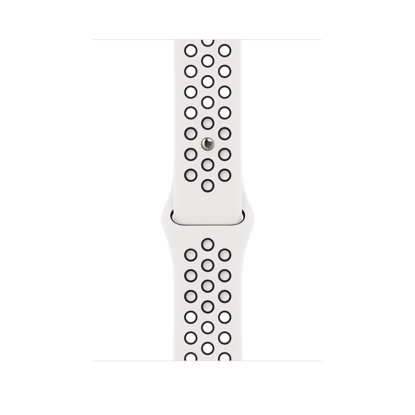 Pure Platinum Nike Sports Band 42mm Pure Platinum Apple Nike Watch