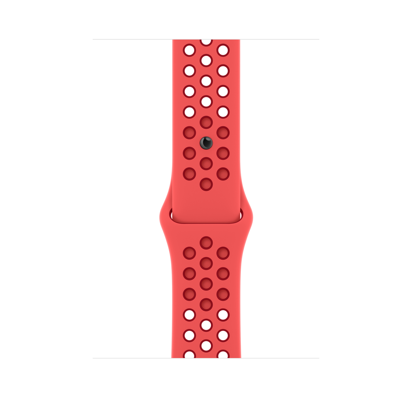 45mm Bright Crimson/Gym Red Nike Sport Band