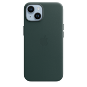 iPhone 14 Leather Case with MagSafe - Forest Green