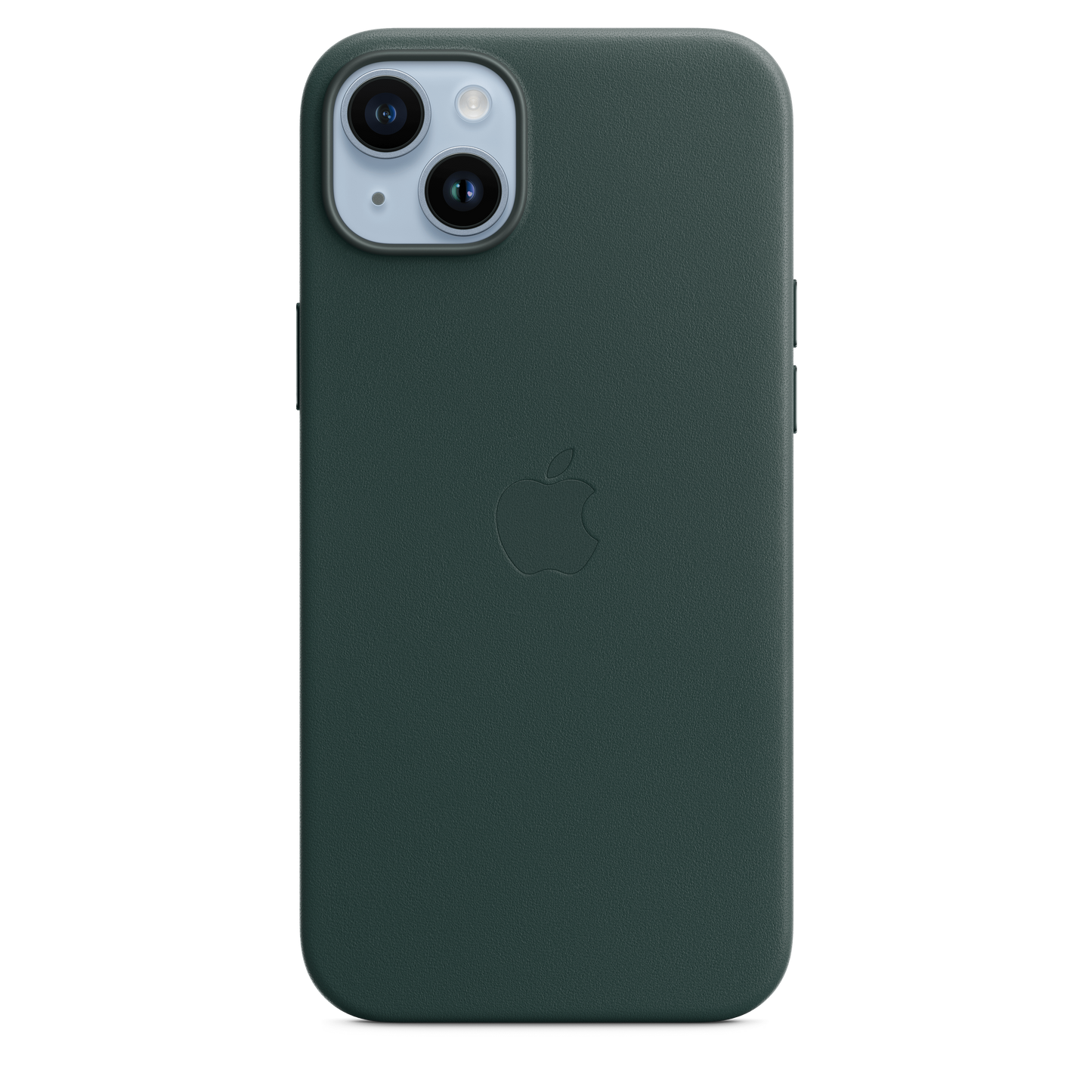 iPhone 14 Plus Leather Case with MagSafe - Forest Green