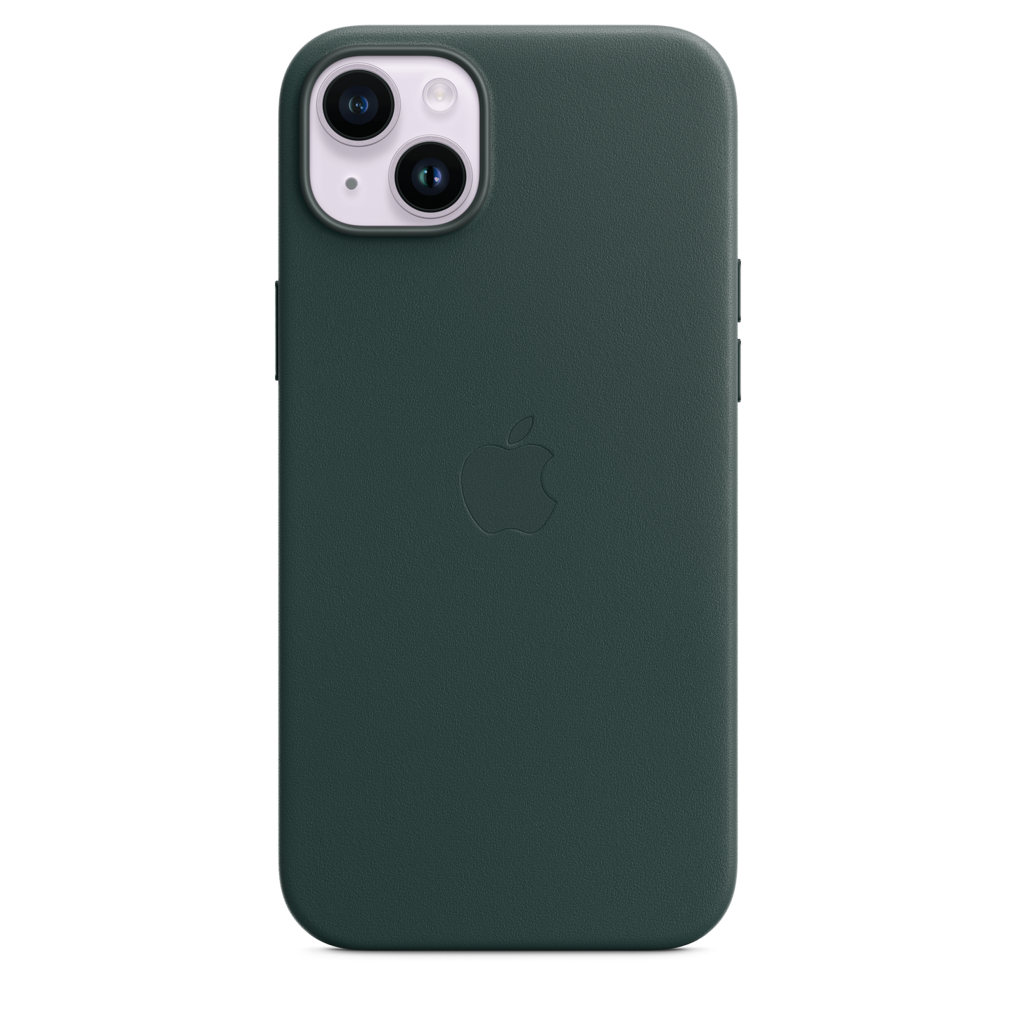 iPhone 14 Plus Leather Case with MagSafe - Forest Green