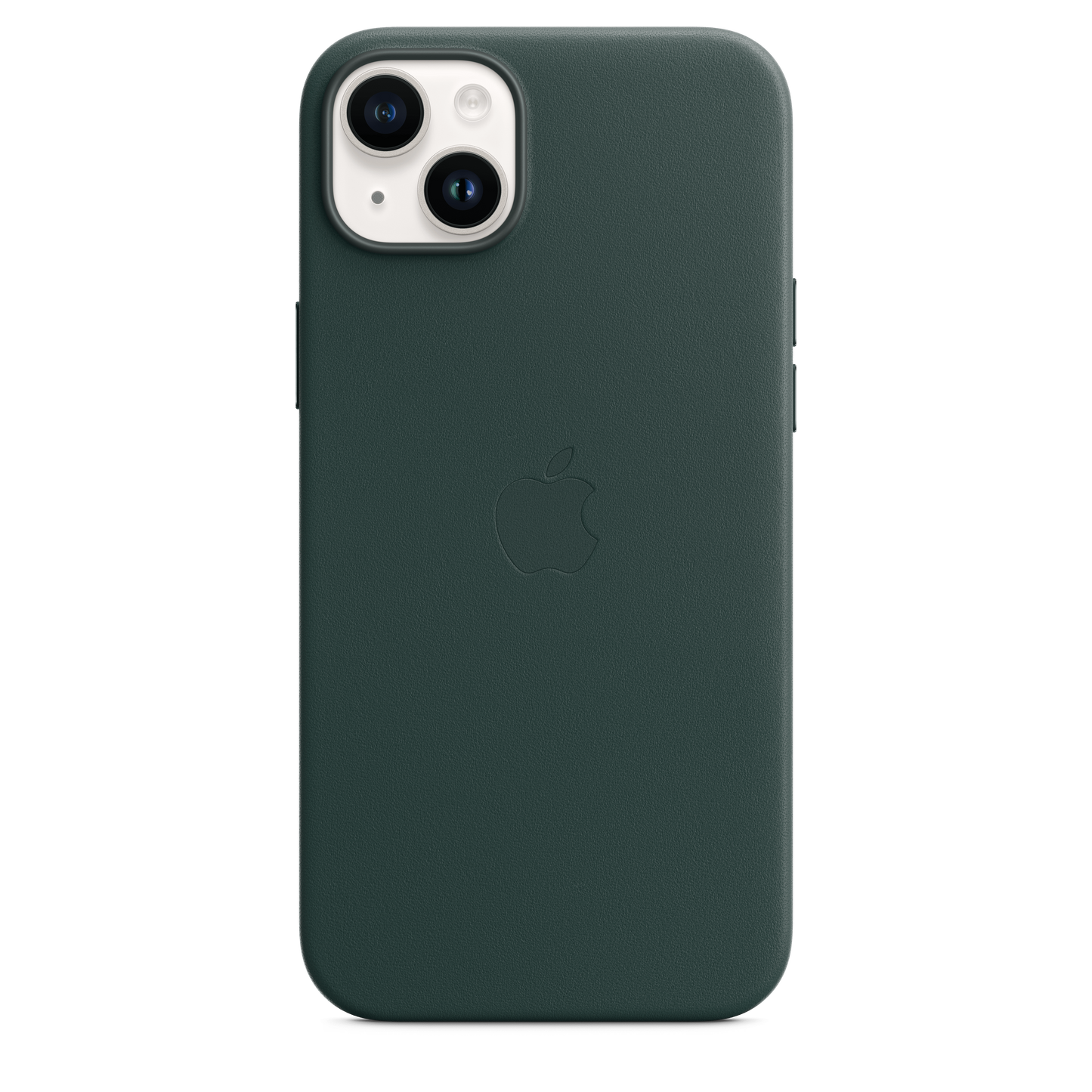 iPhone 14 Plus Leather Case with MagSafe - Forest Green