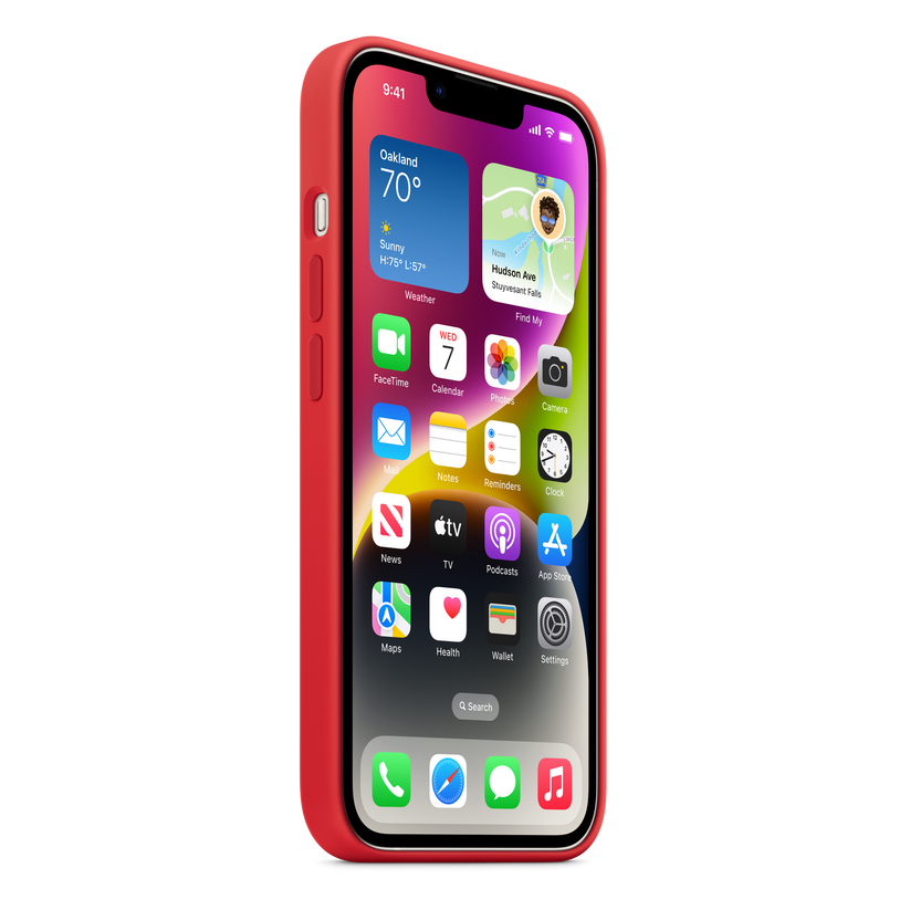 iPhone 12  12 Pro Silicone Case with MagSafe - (PRODUCT)RED