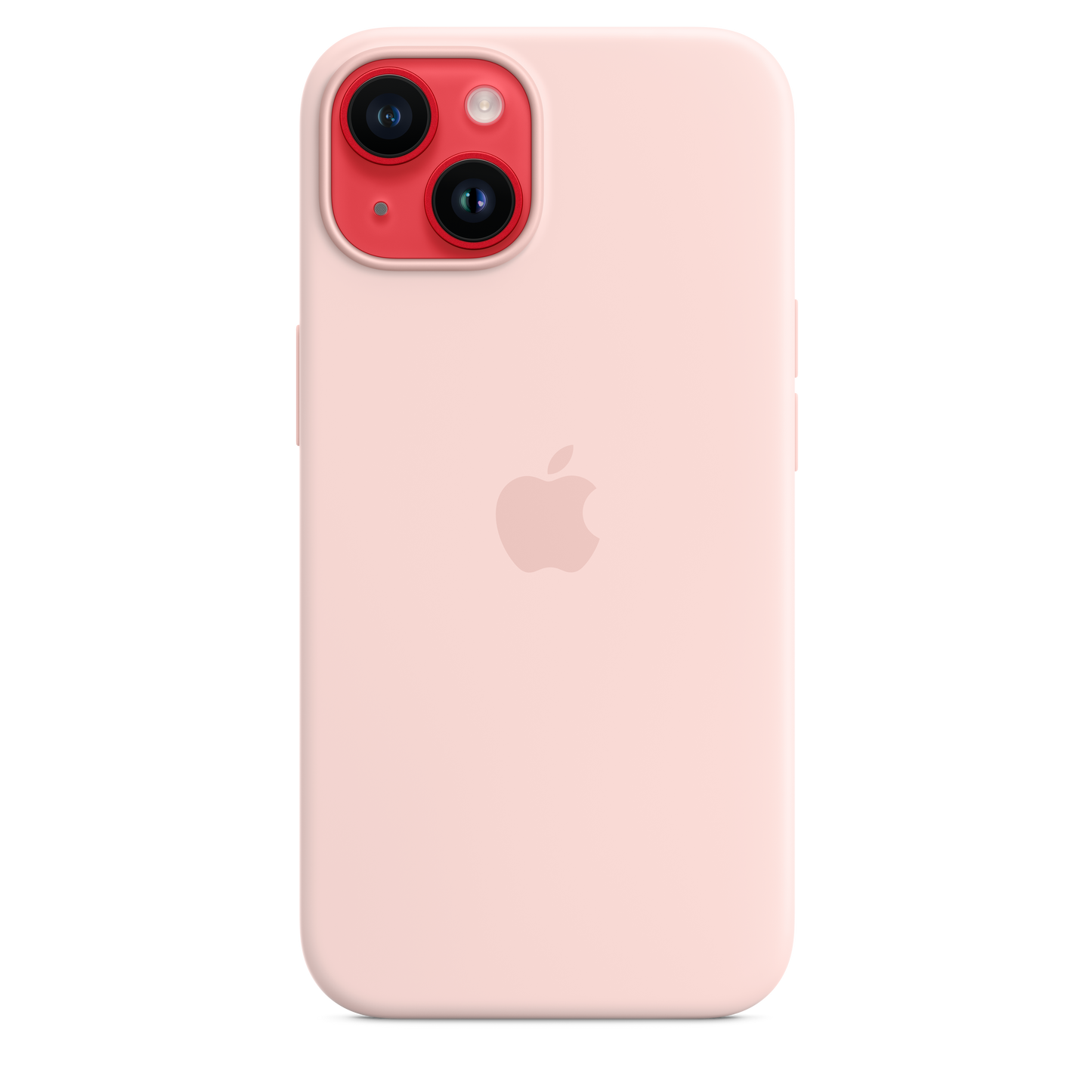 Apple iPhone 14 Pro Silicone Case with MagSafe - Chalk Pink