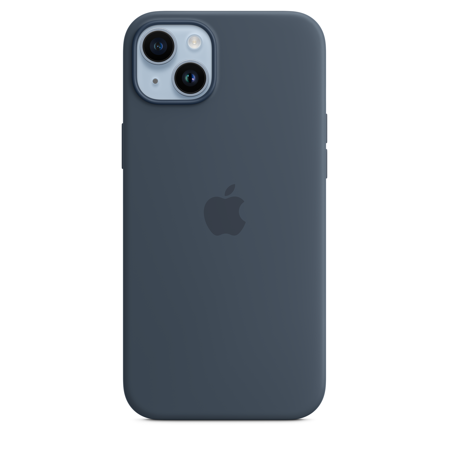 iPhone 14 Plus Silicone Case with MagSafe - Storm Blue