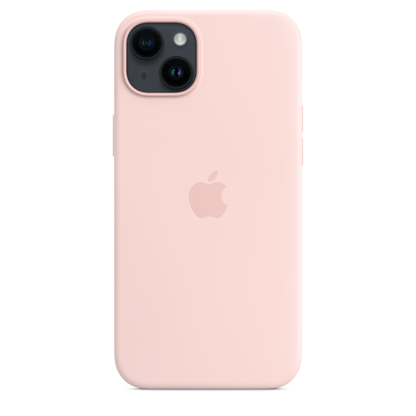 iPhone 14 Plus Silicone Case with MagSafe - Chalk Pink – iPlanet APP Digital