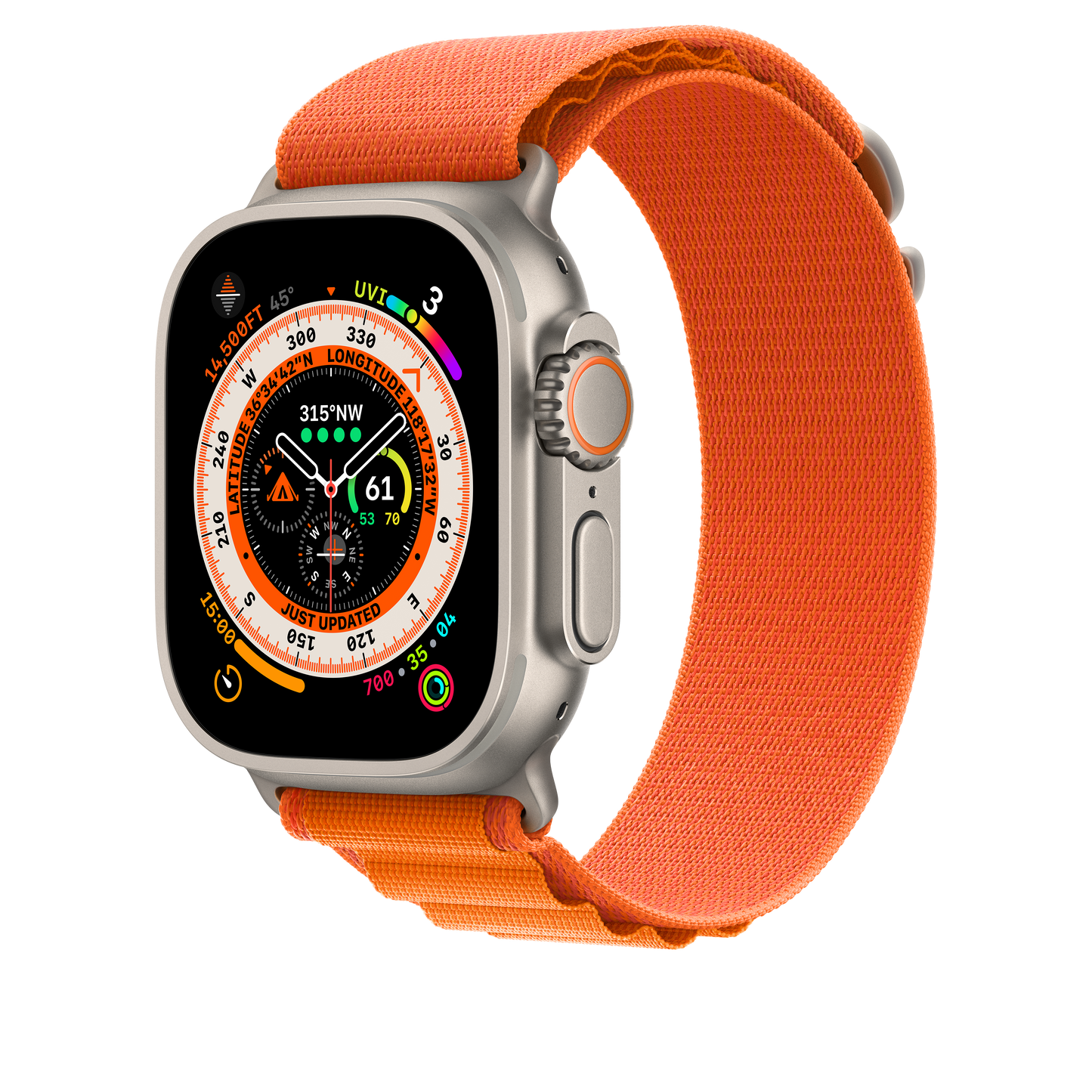 49mm Orange Alpine Loop -Small