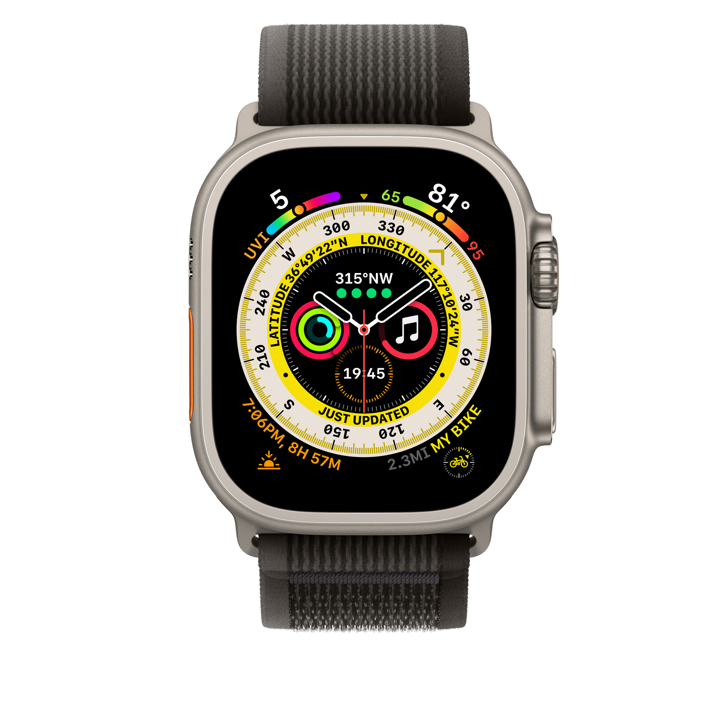 49mm Black/Grey Trail Loop -M/L