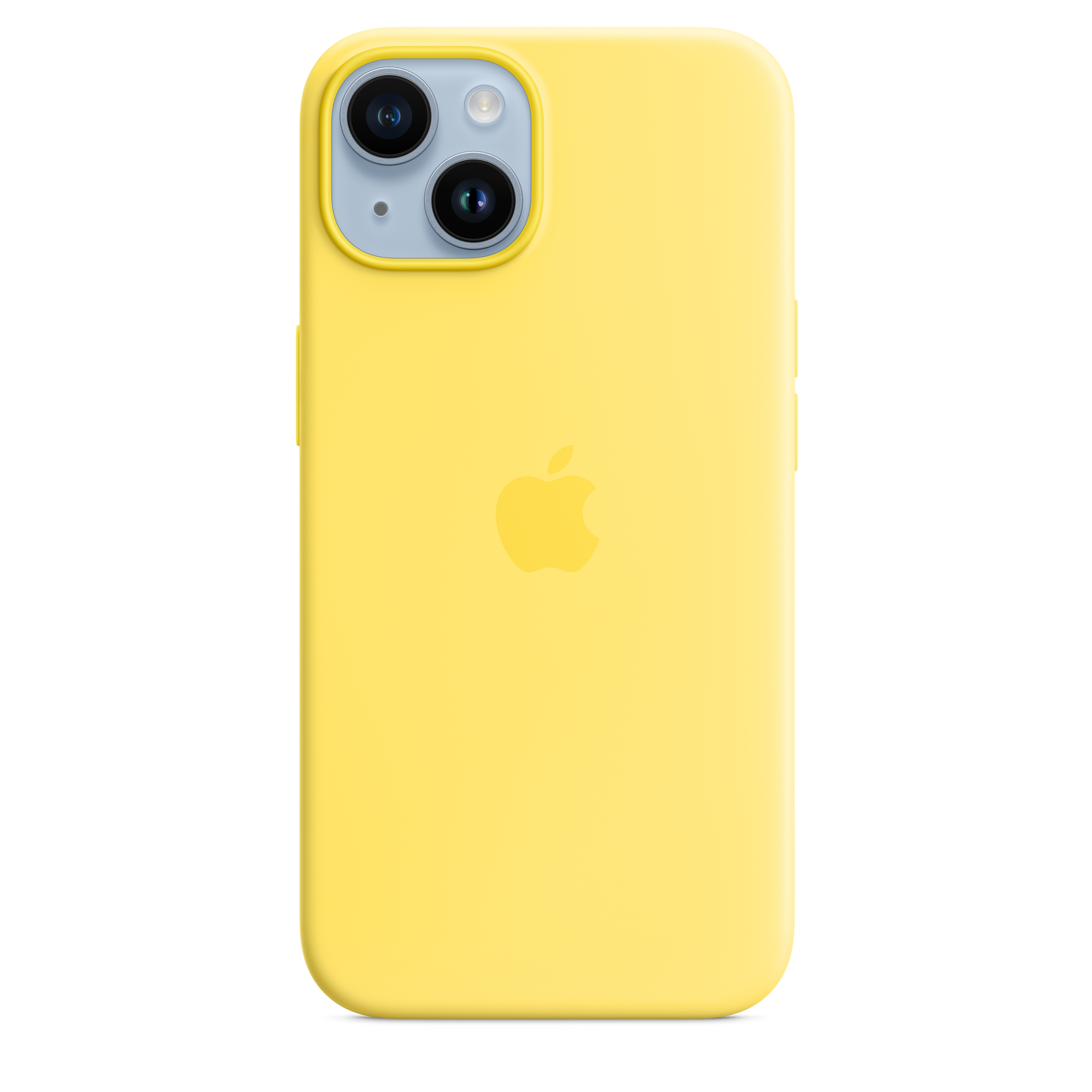 iPhone 14 Silicone Case with MagSafe - Canary Yellow