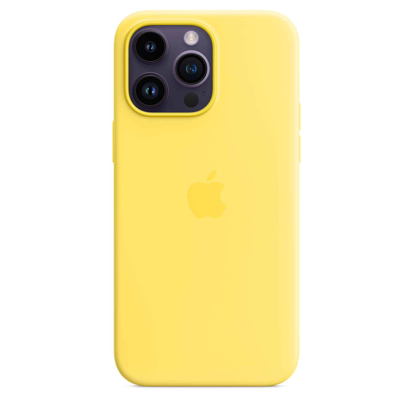 iPhone 14 Pro Max Silicone Case with MagSafe - Canary Yellow