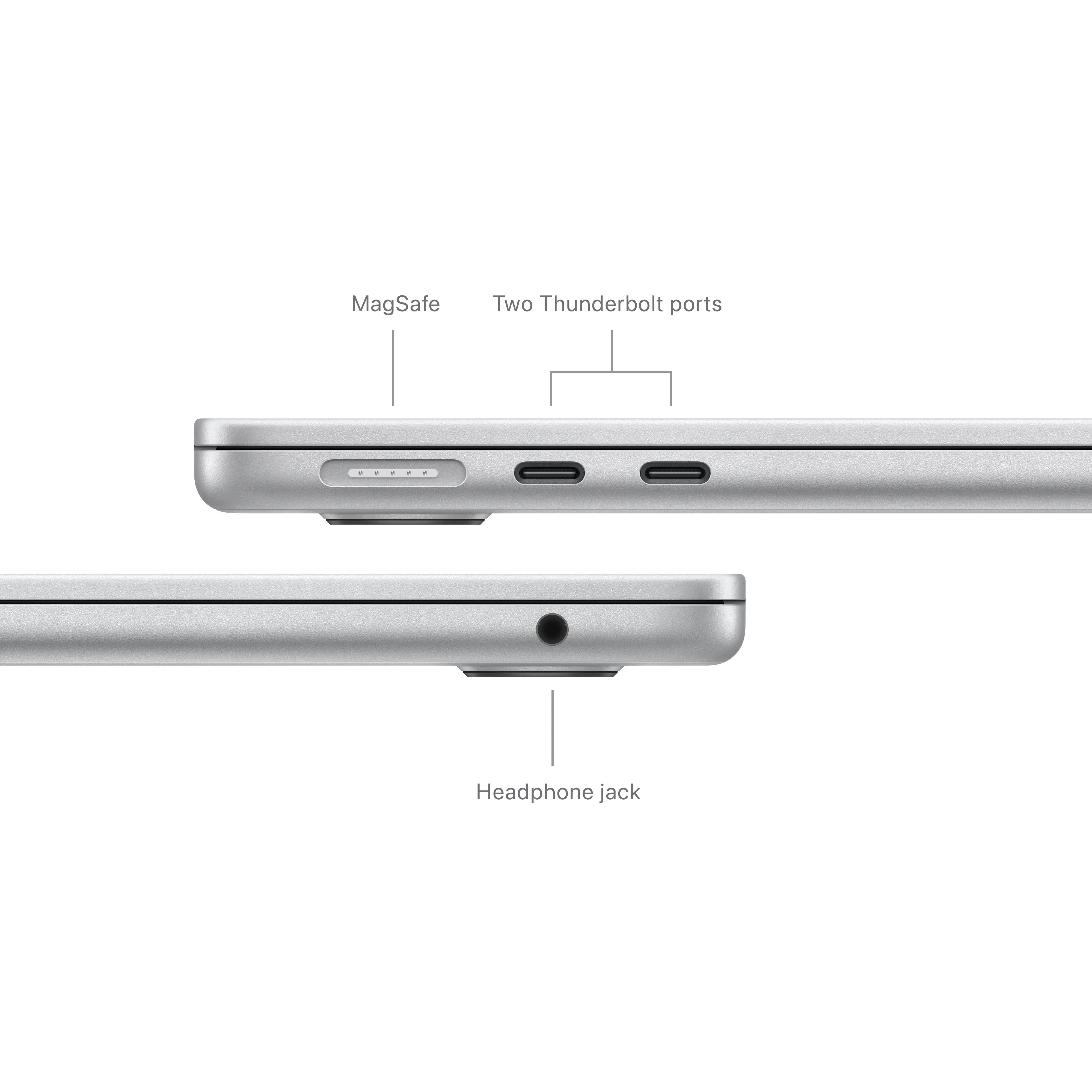 MacBook Air M3 13インチ256GB 8GB モデル シルバー Apple 13-inch MacBook Air M3 chip, 8GB RAM, 256GB Flash, 8-Core GPU, S