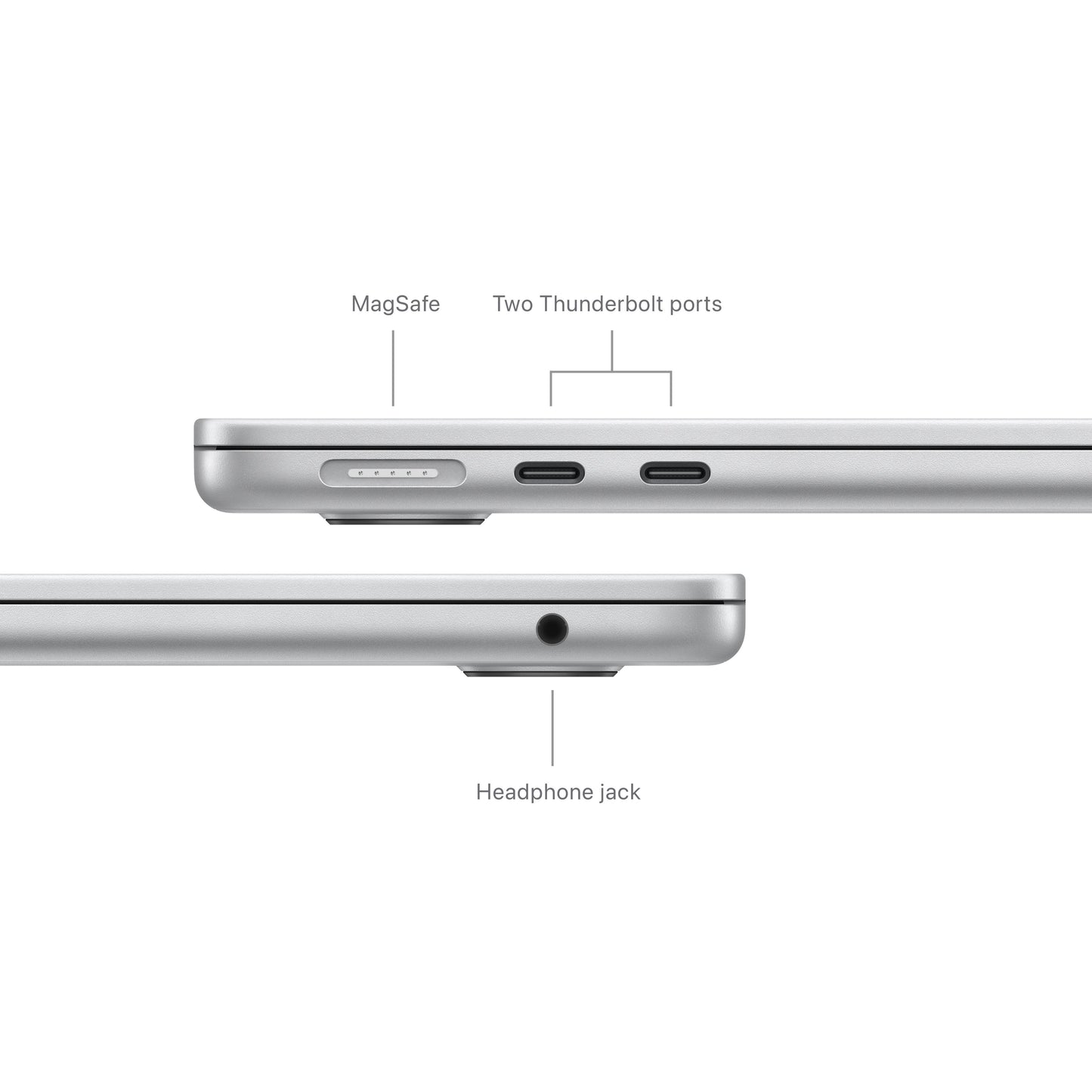13-inch MacBook Air: Apple M3 chip with 8?core CPU and 8?core GPU, 256GB SSD - Silver