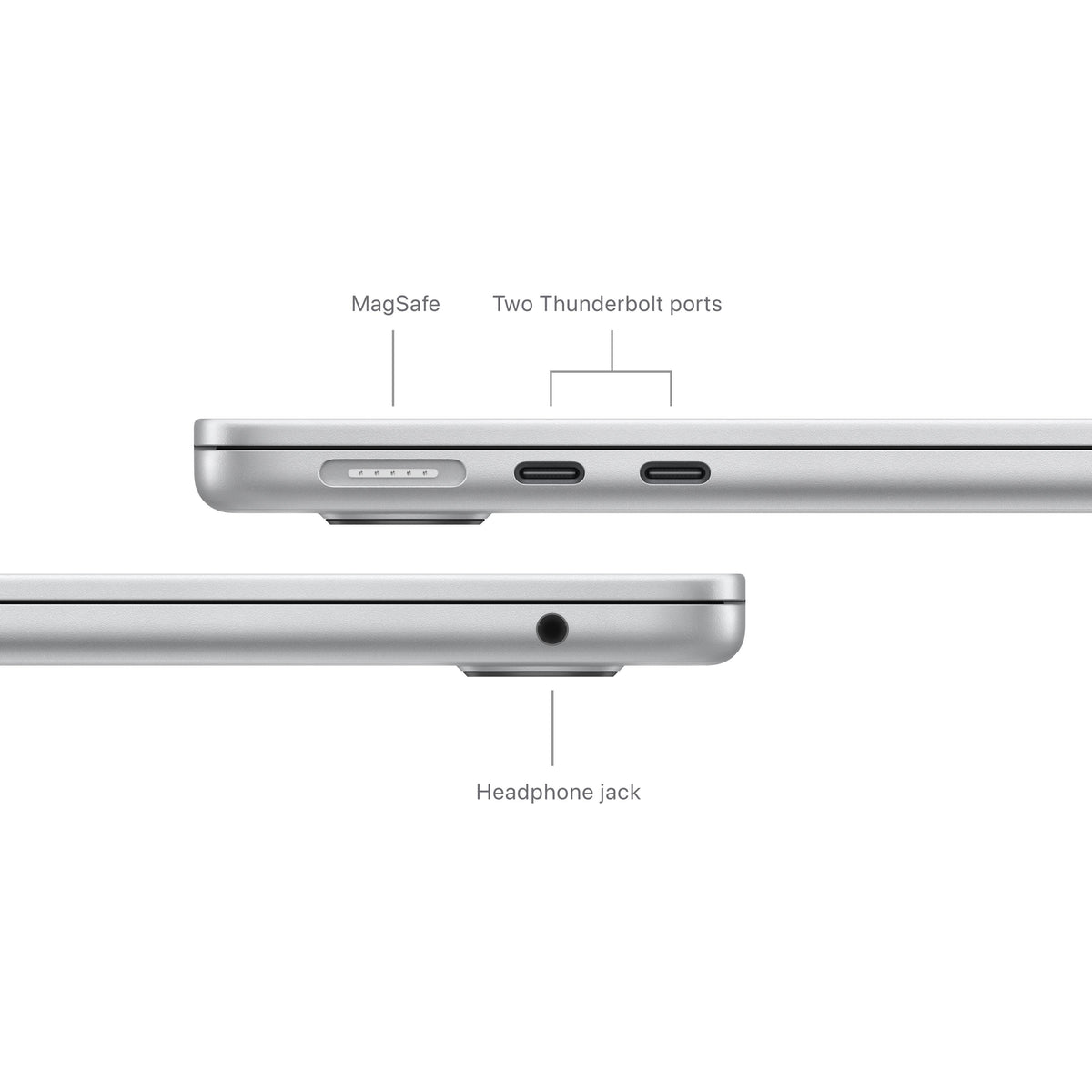 13-inch MacBook Air: Apple M3 chip with 8?core CPU and 10?core GPU, 512GB SSD - Silver
