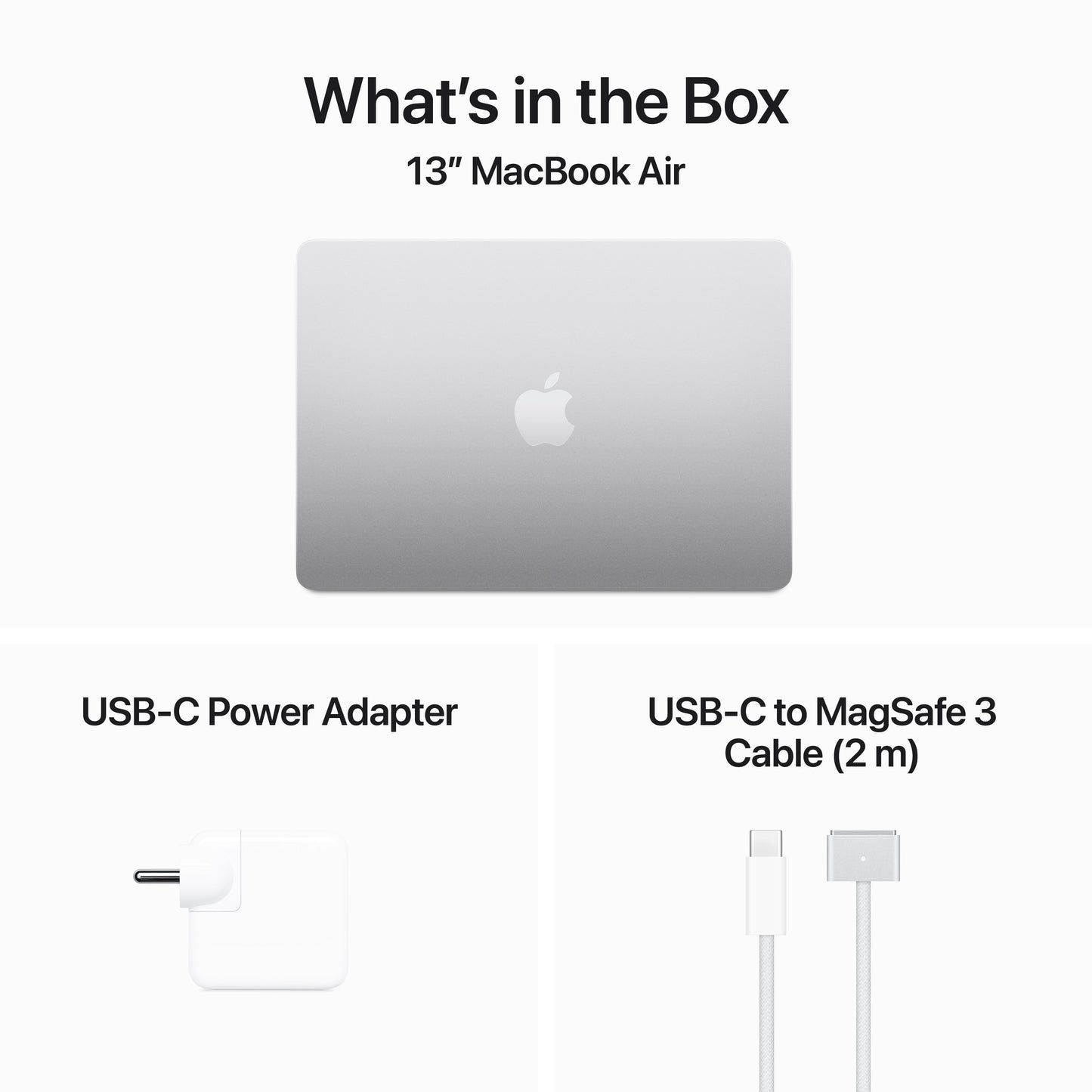 13-inch MacBook Air: Apple M3 chip with 8?core CPU and 8?core GPU, 256GB SSD - Silver