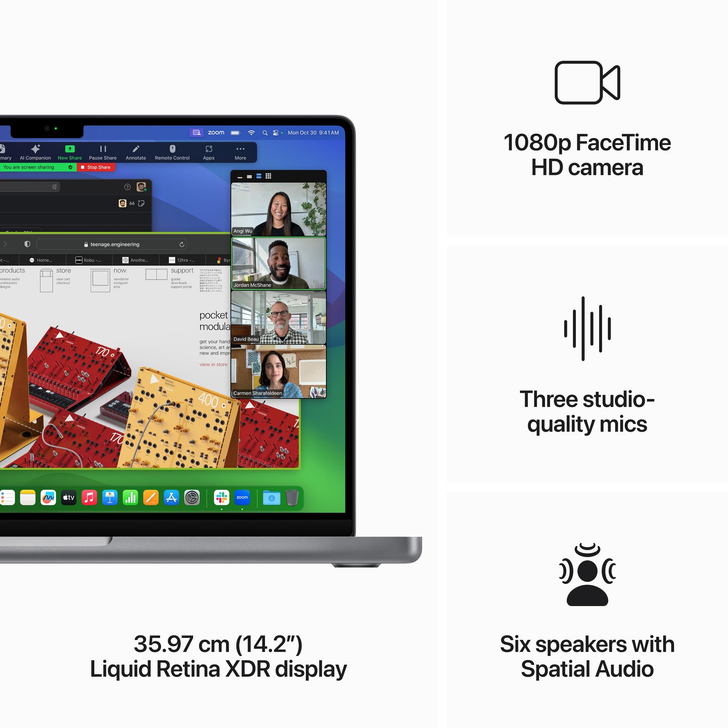 14-inch MacBook Pro: Apple M3 chip with 8?core CPU and 10?core GPU, 1TB SSD - Space Grey