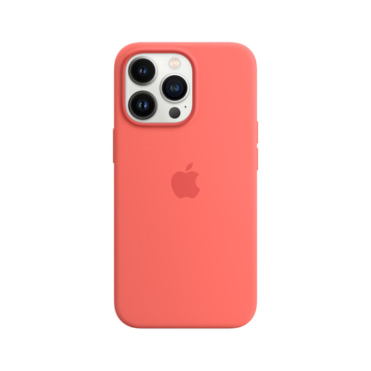 iPhone 13 Pro Silicone Case with MagSafe-Pink Pomelo