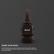 MARSHALL MAJOR IV BT HEADPHONES Browm