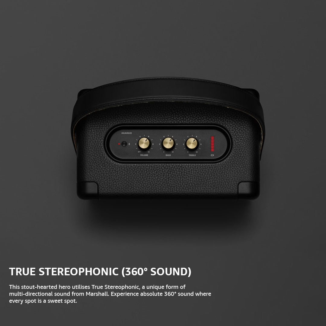 MARSHALL KILBURN II portable BT speaker Black & Brass