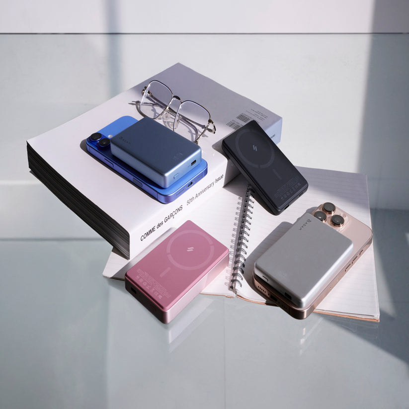 VIONTA L10 - Ultra Slim Power Bank - 10000mAh - Blue
