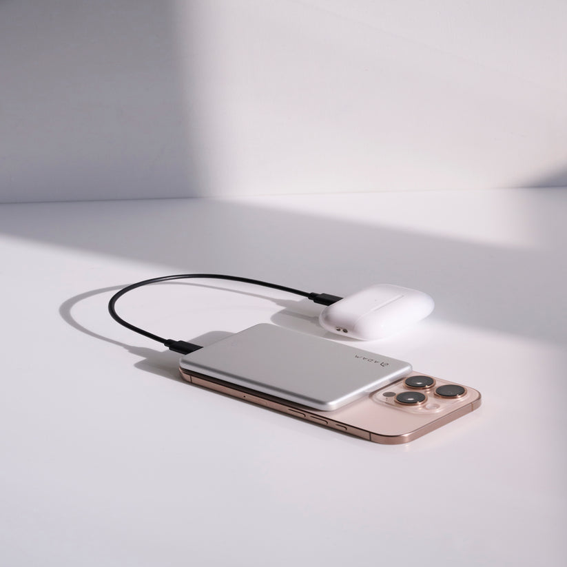 VIONTA L10 - Ultra Slim Power Bank - 10000mAh - Blue