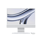 24-inch iMac with Retina 4.5K display: Apple M3 chip with 8?core CPU and 8?core GPU, 256GB SSD - Silver