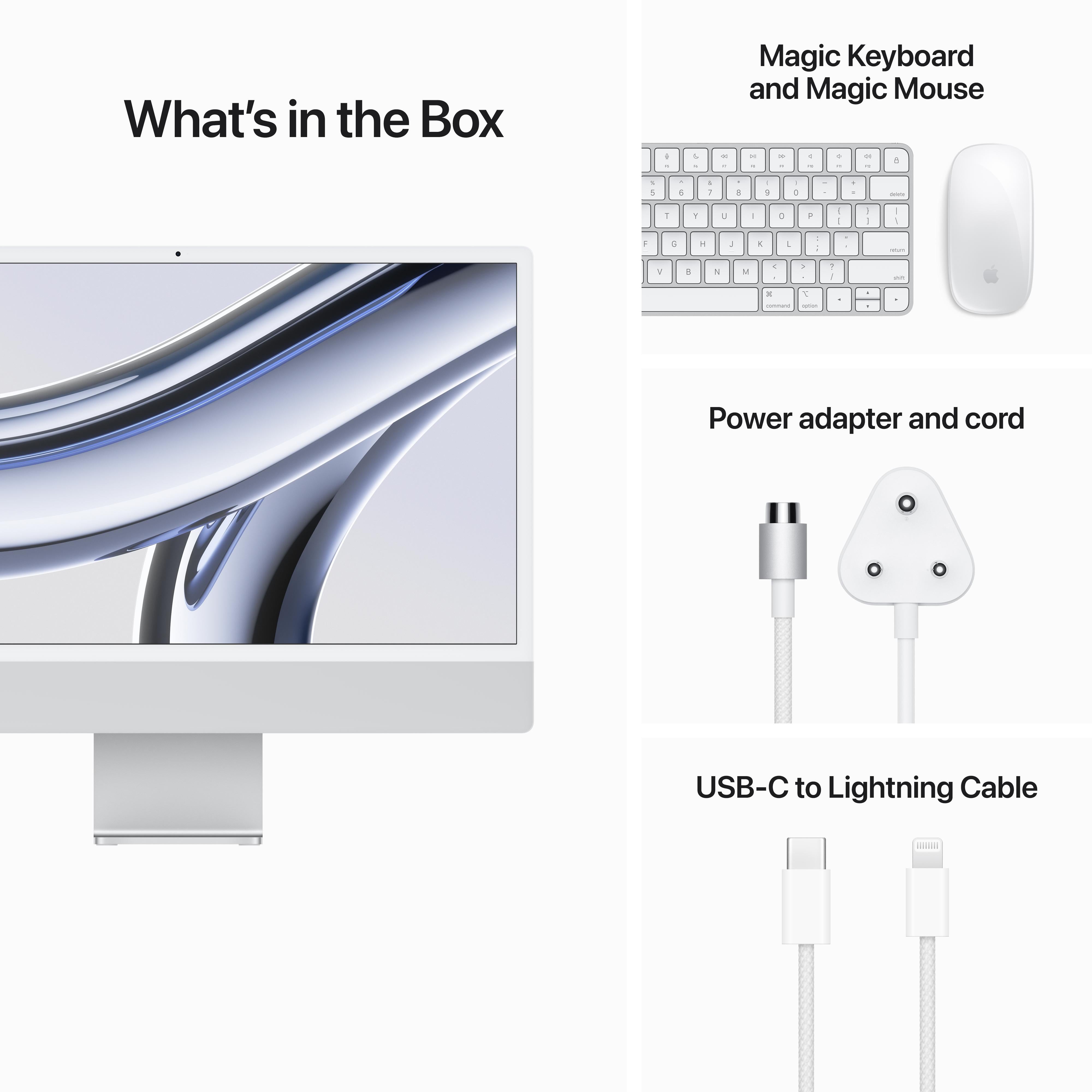 24-inch iMac with Retina 4.5K display: Apple M3 chip with 8?core CPU a